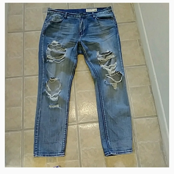pistola distressed jeans